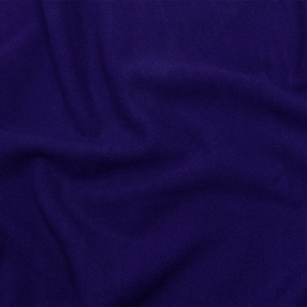 1 Yard Wool and Cashmere Coating Made in Italy - Blue Violet - Alberini Collection 60’’ Width